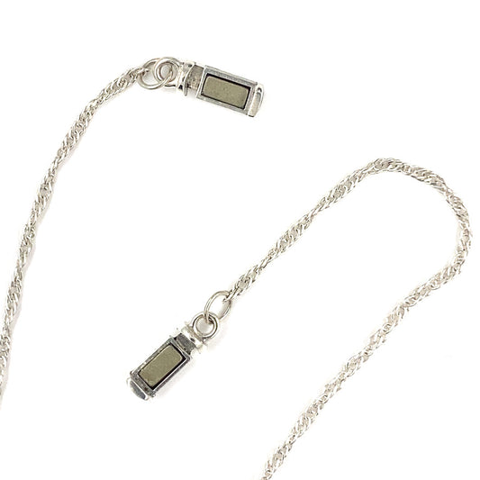 Sterling Silver Honeycomb Necklace