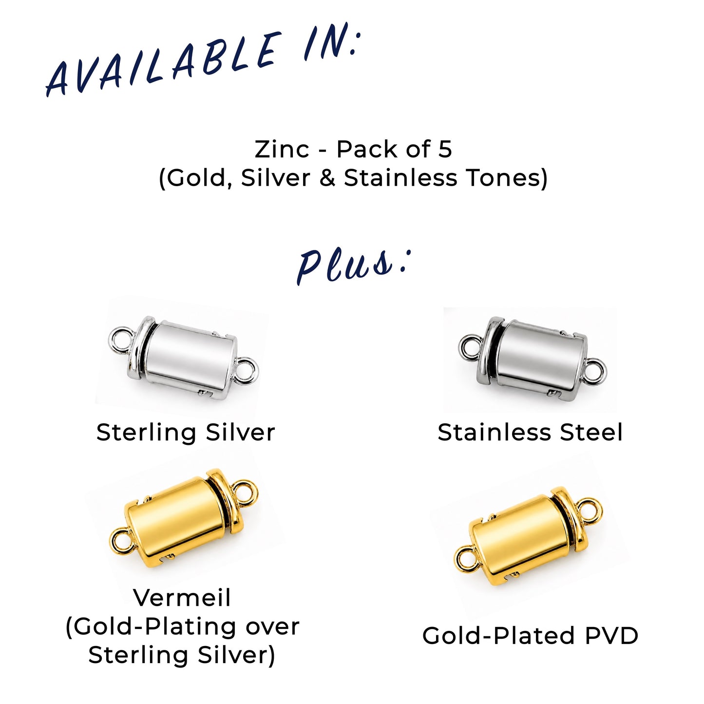 Freedom Clasps (Large 7.5MM)