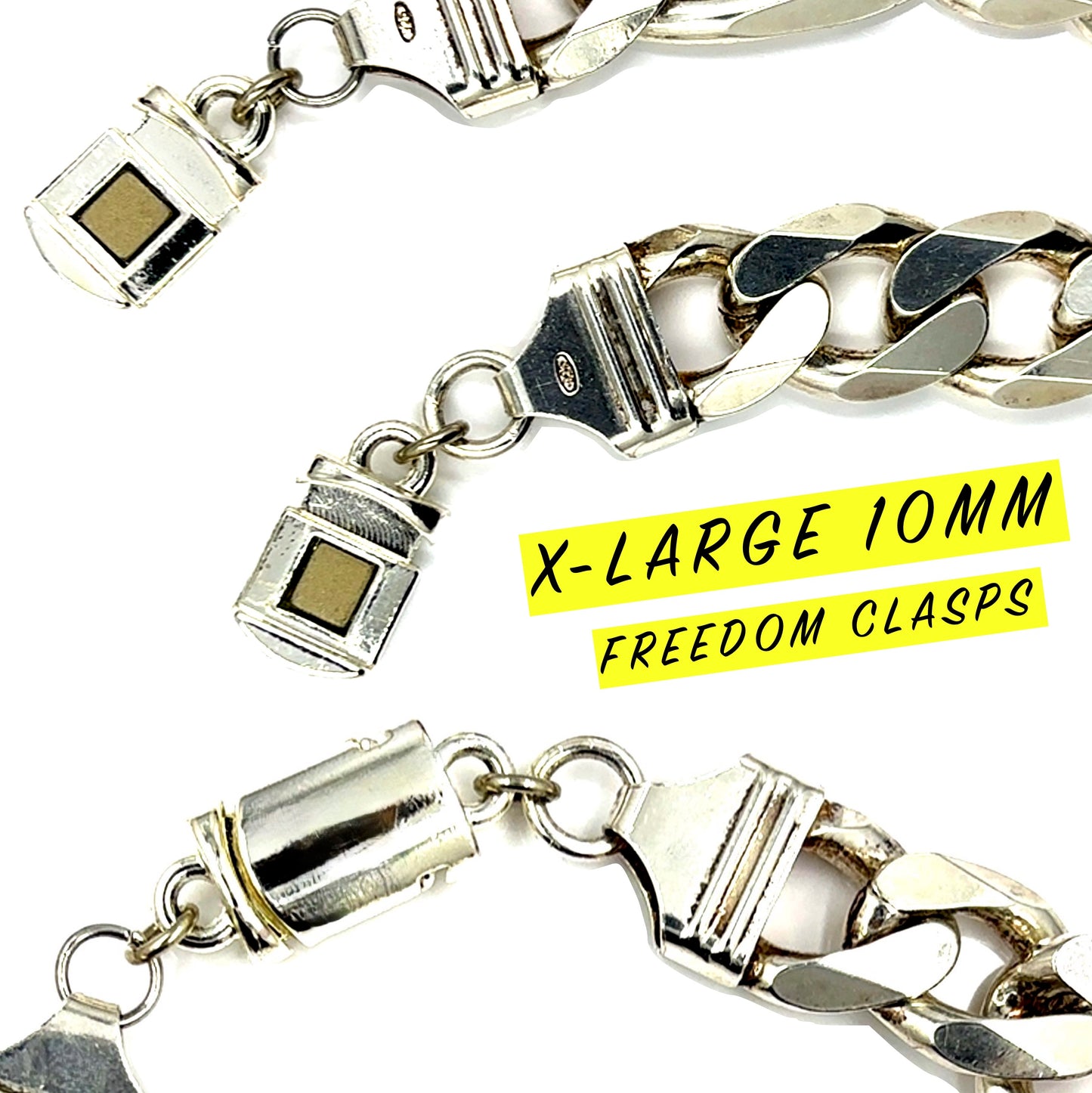 Freedom Clasps (X-Large 10MM)
