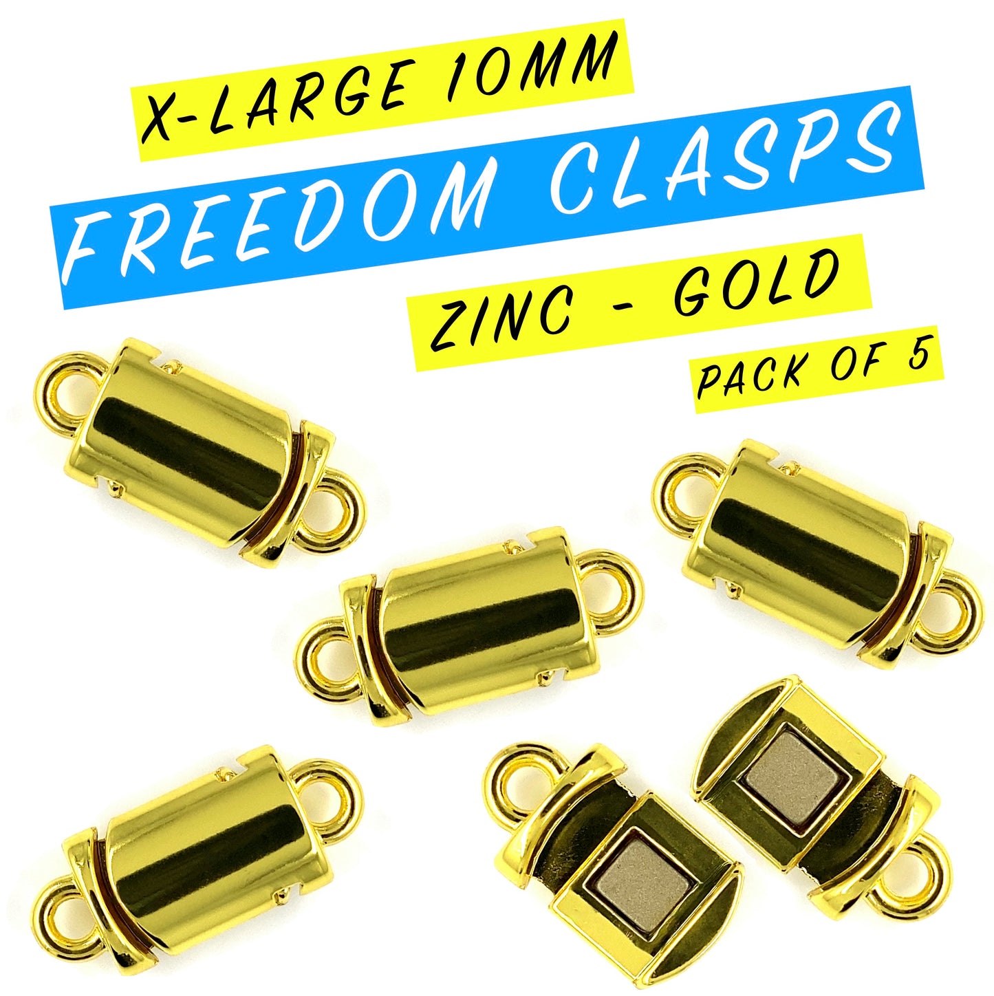 Freedom Clasps (X-Large 10MM)