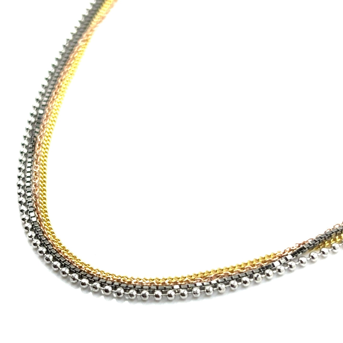 Sterling Silver Multi-Strand Necklace