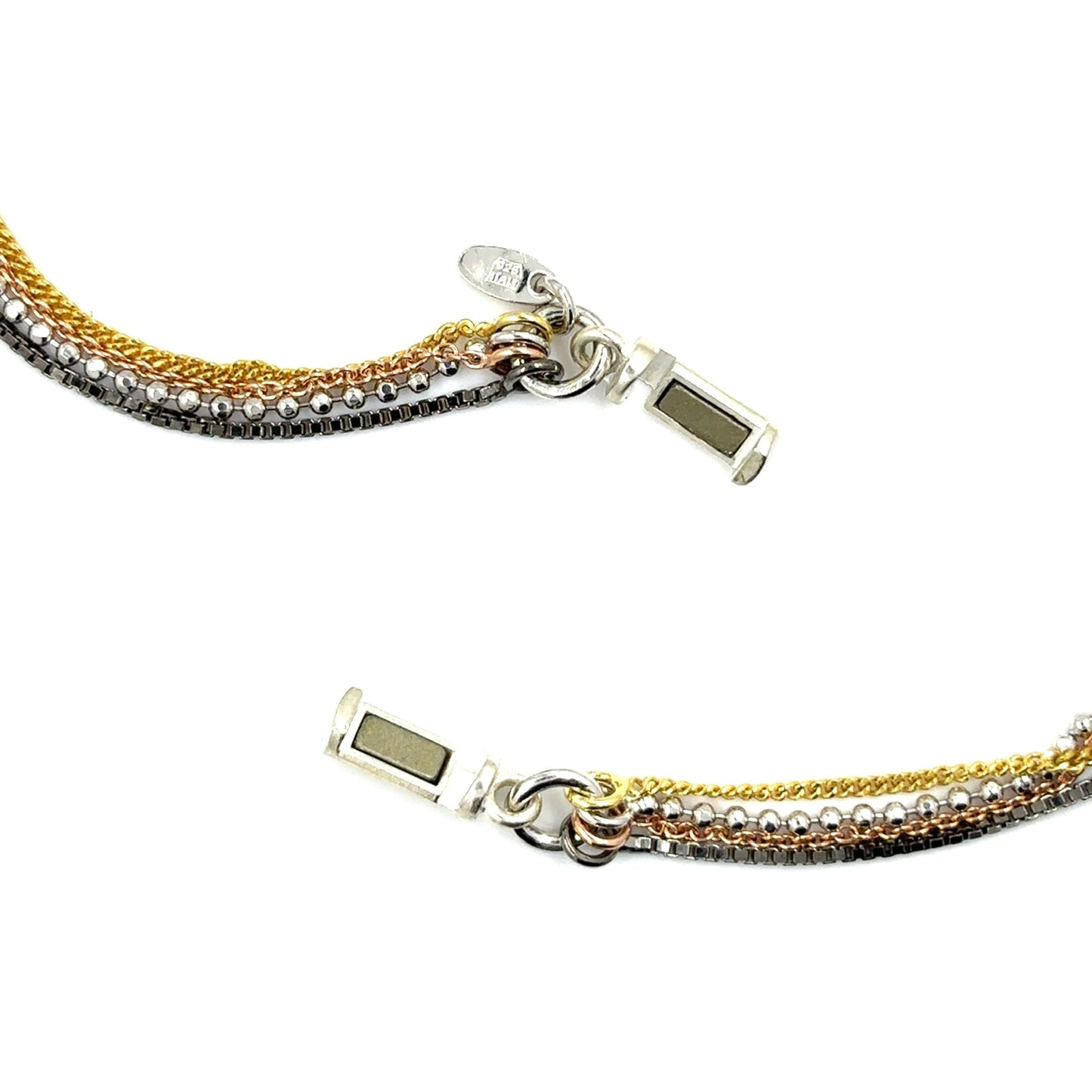 Sterling Silver Multi-Strand Necklace