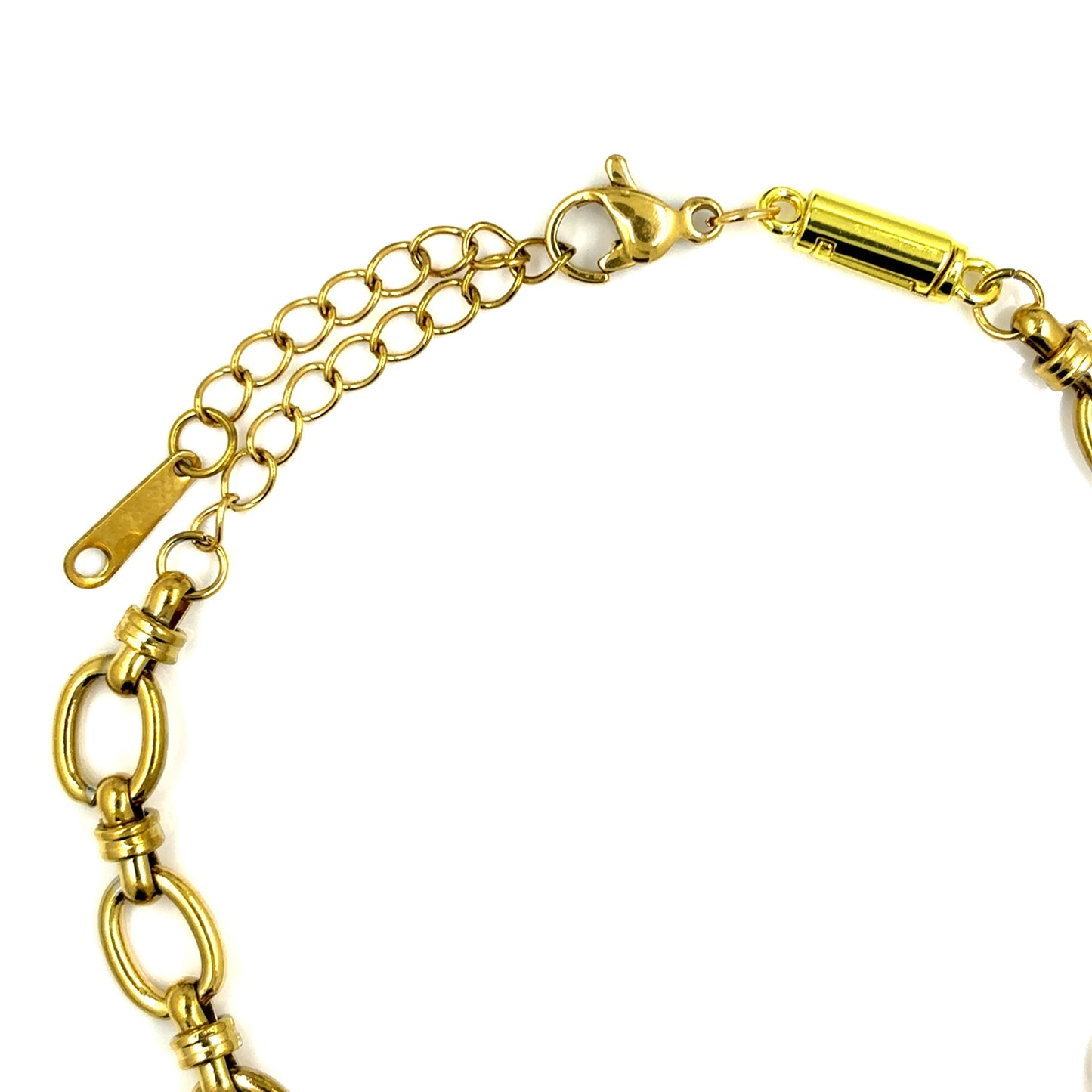 Adjustable Oval Chain Bracelet