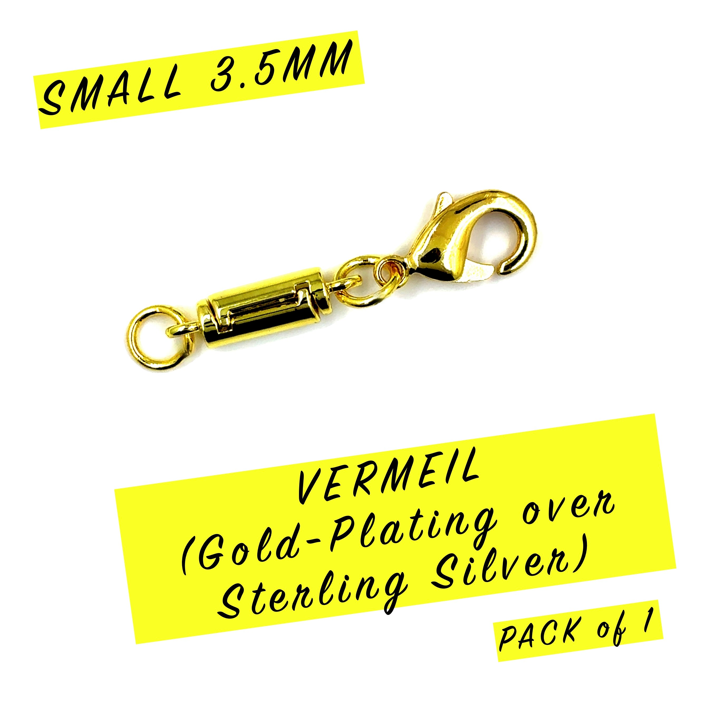 Easy To Use, Secure Magnetic Jewelry Clasp 3.5MM | Freedom Clasp