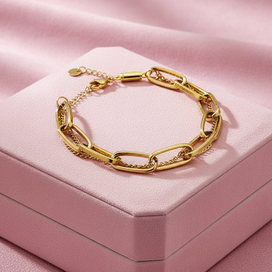 Adjustable Double Strand Bracelet