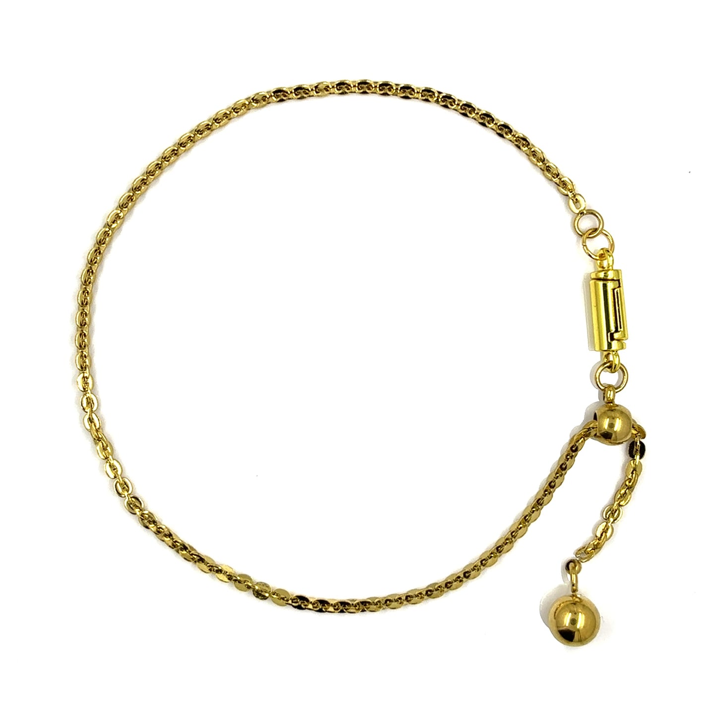 Adjustable Slide Bead Bracelet