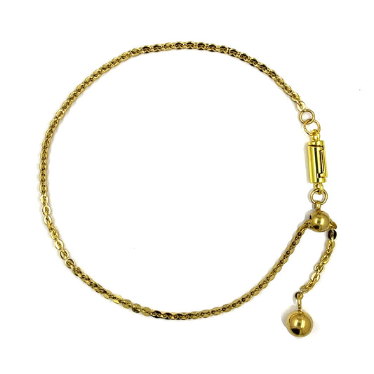 Adjustable Slide Bead Bracelet