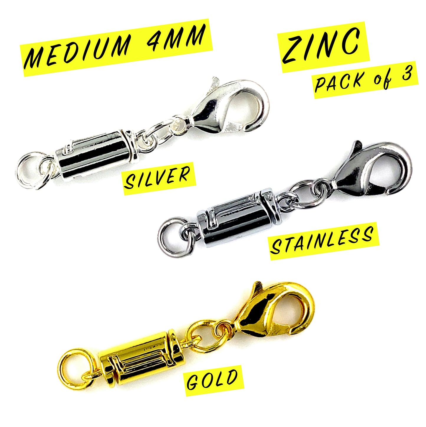 Freedom Clasp Converters (Medium 4MM)