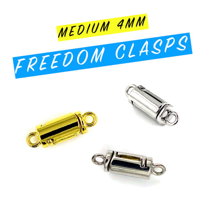 Freedom Clasps (Medium 4MM)
