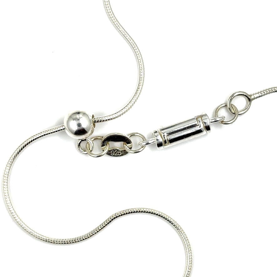 Sterling Silver Rhino Necklace