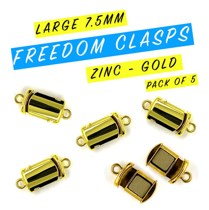 Freedom Clasps (Large 7.5MM)