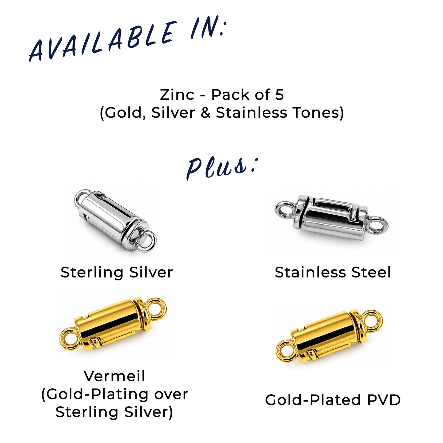 Freedom Clasps (Medium 4MM)