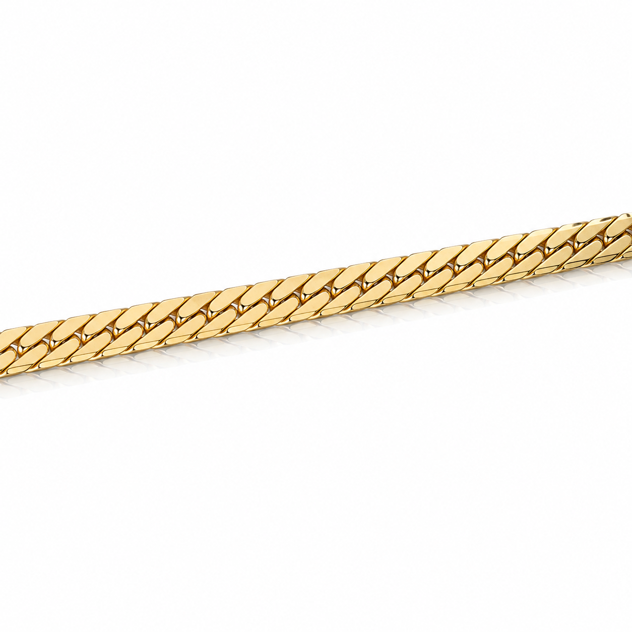 Gold-Filled Herringbone Necklace (1.5MM)