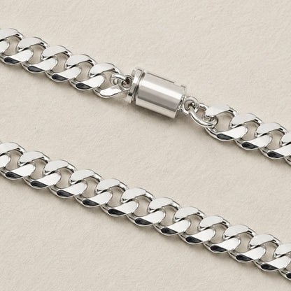Sterling Silver Cuban Link Bracelet (6MM)