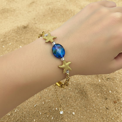 Adjustable Starfish Bracelet