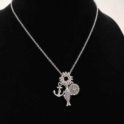 Handmade Nautical Charm Necklace