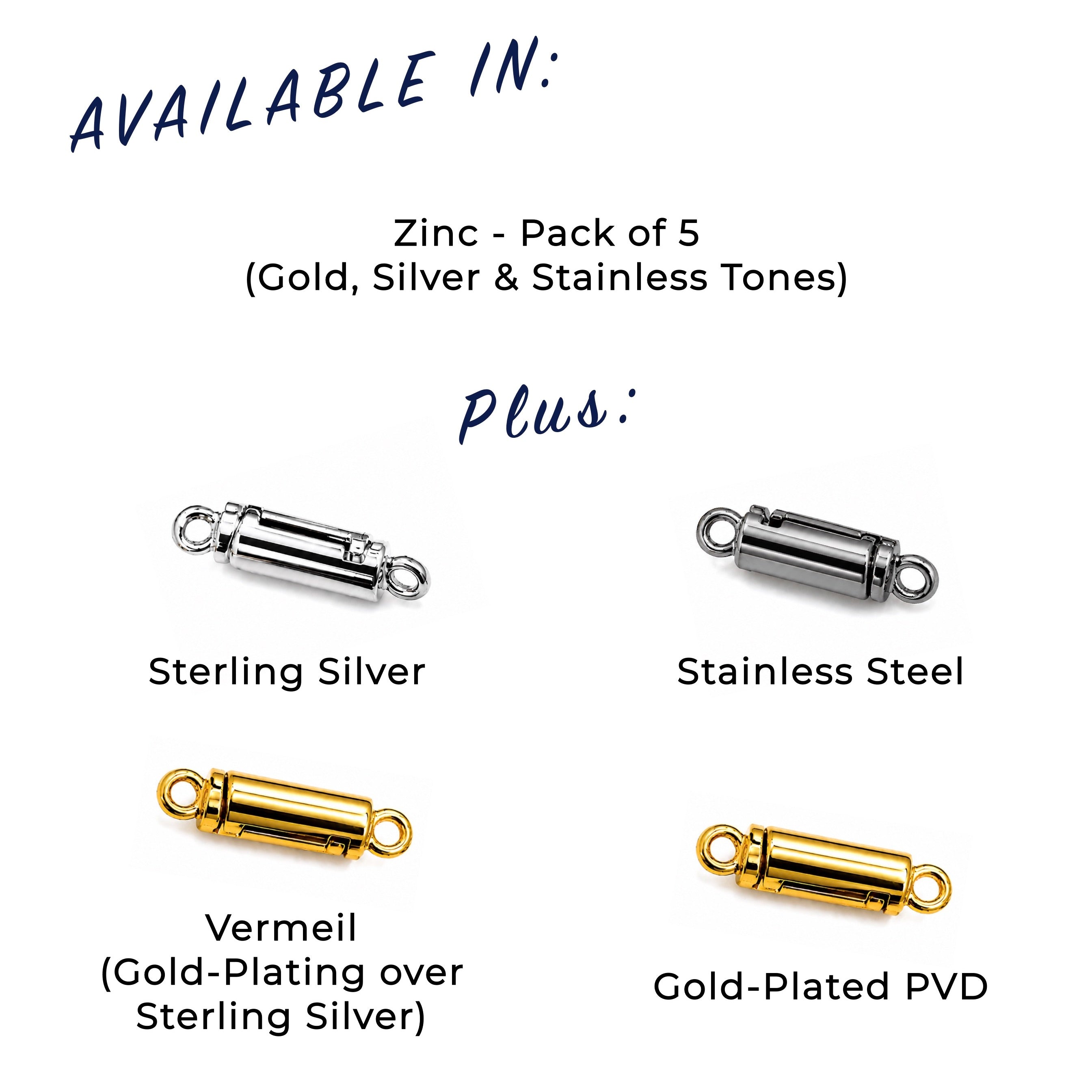 Easy To Use, Secure Magnetic Jewelry Clasp 3.5MM | Freedom Clasp