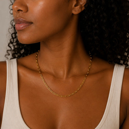 Paperclip Necklace (4MM)