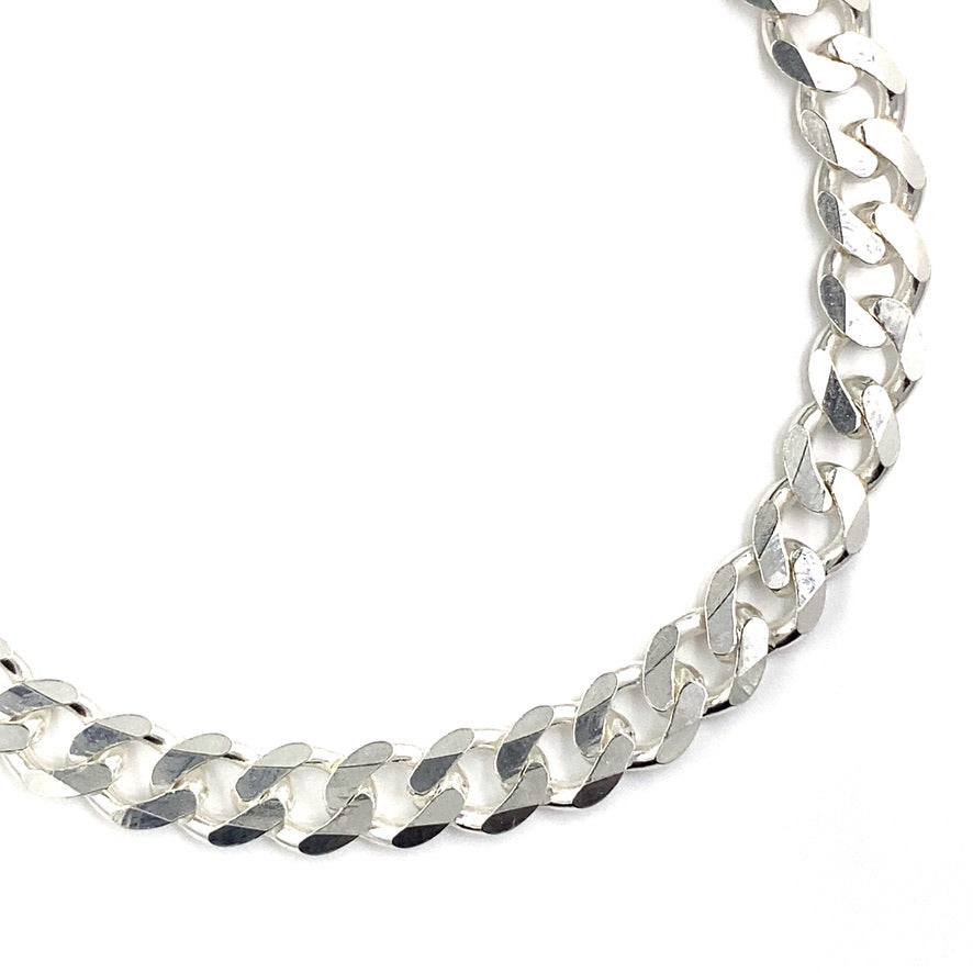 Sterling Silver Cuban Link Bracelet (6MM)