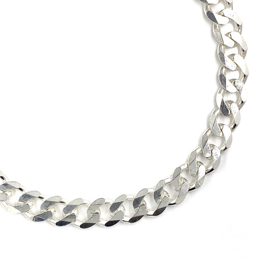 Sterling Silver Cuban Link Bracelet (6MM)