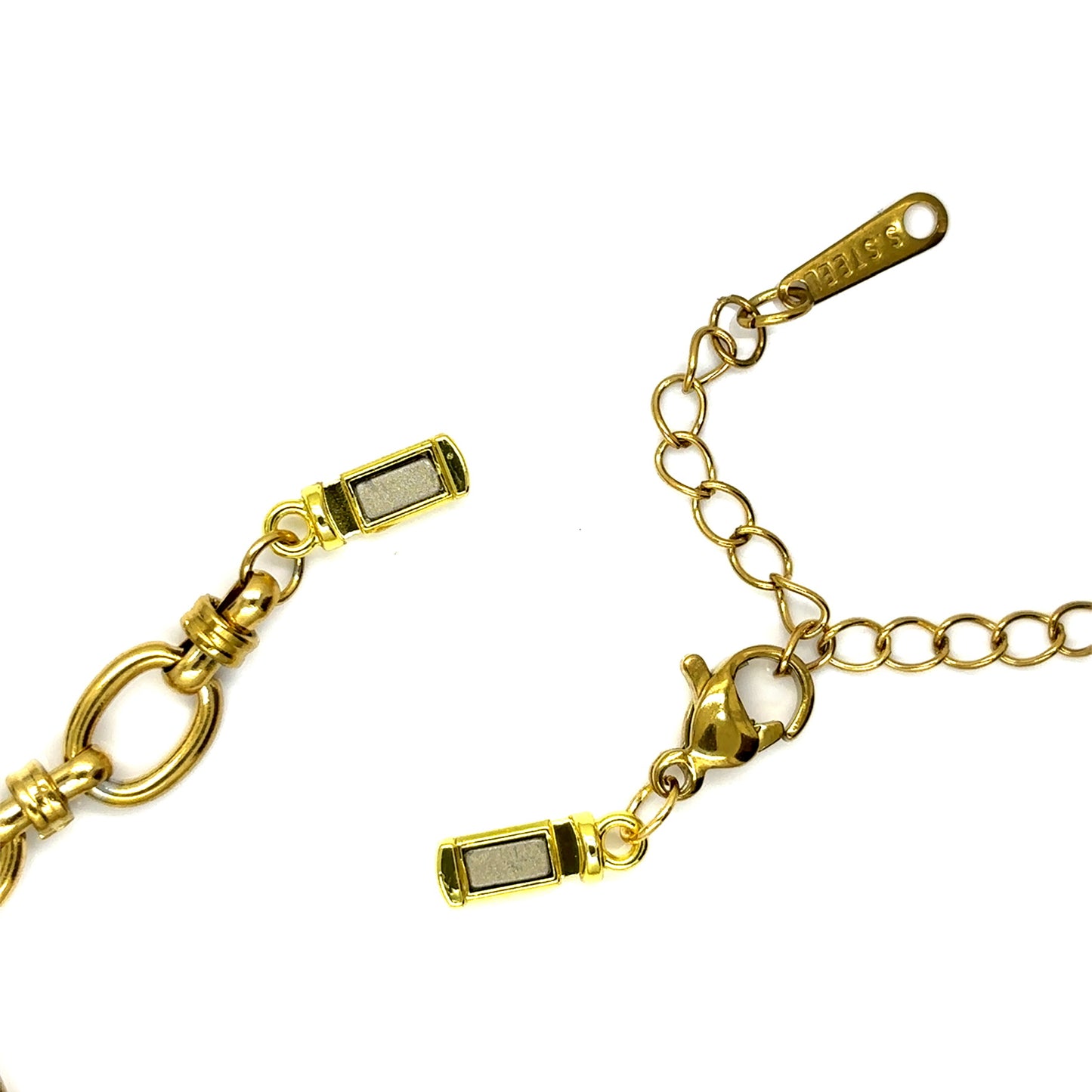 Adjustable Oval Chain Bracelet