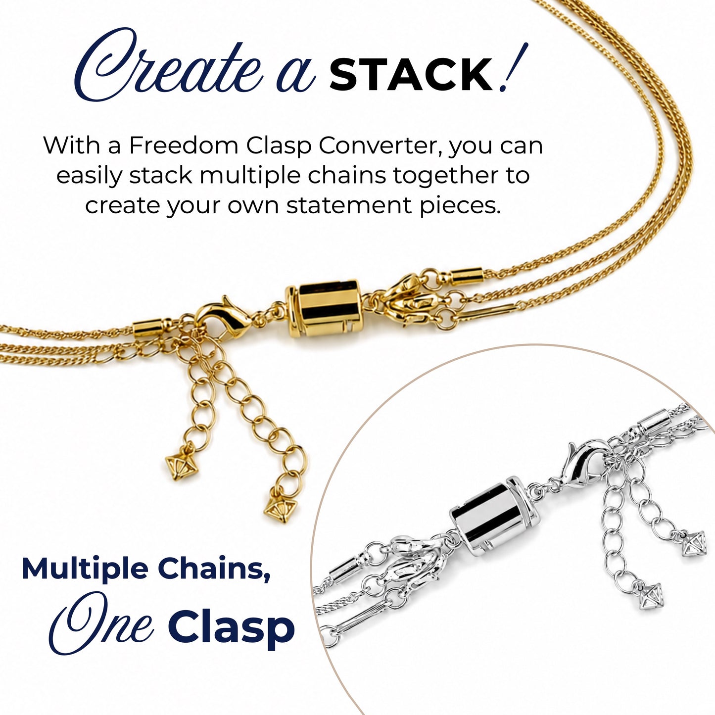 Freedom Clasp Converters (Large 7.5MM)
