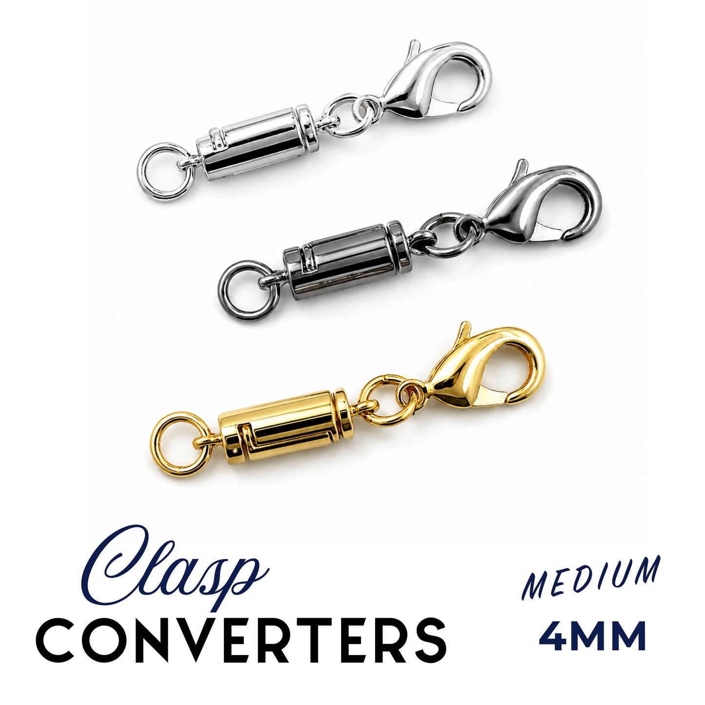 Freedom Clasp Converters (Medium 4MM)