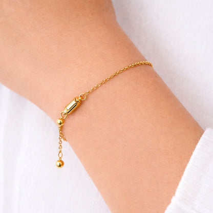 Adjustable Slide Bead Bracelet