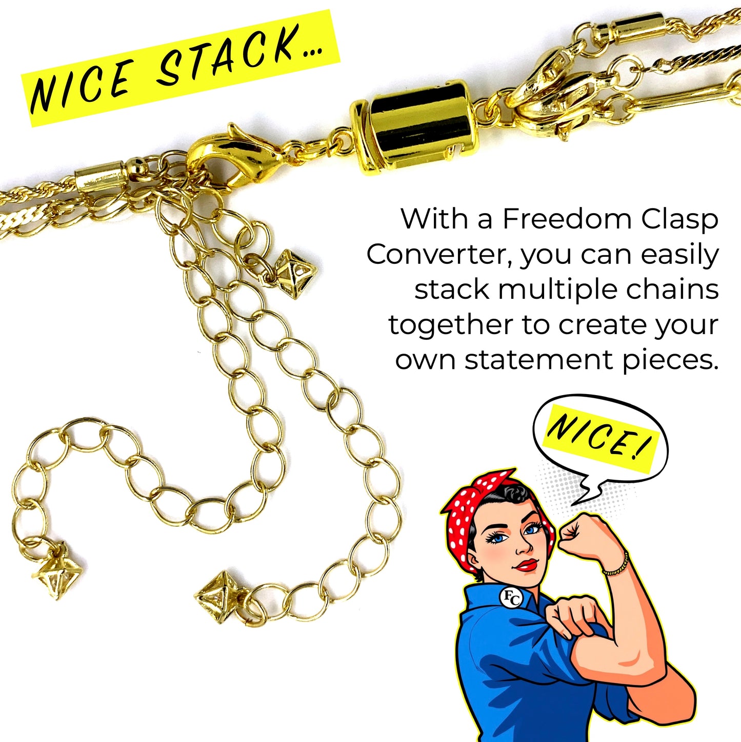 Freedom Clasp Converters MULTI-PACK