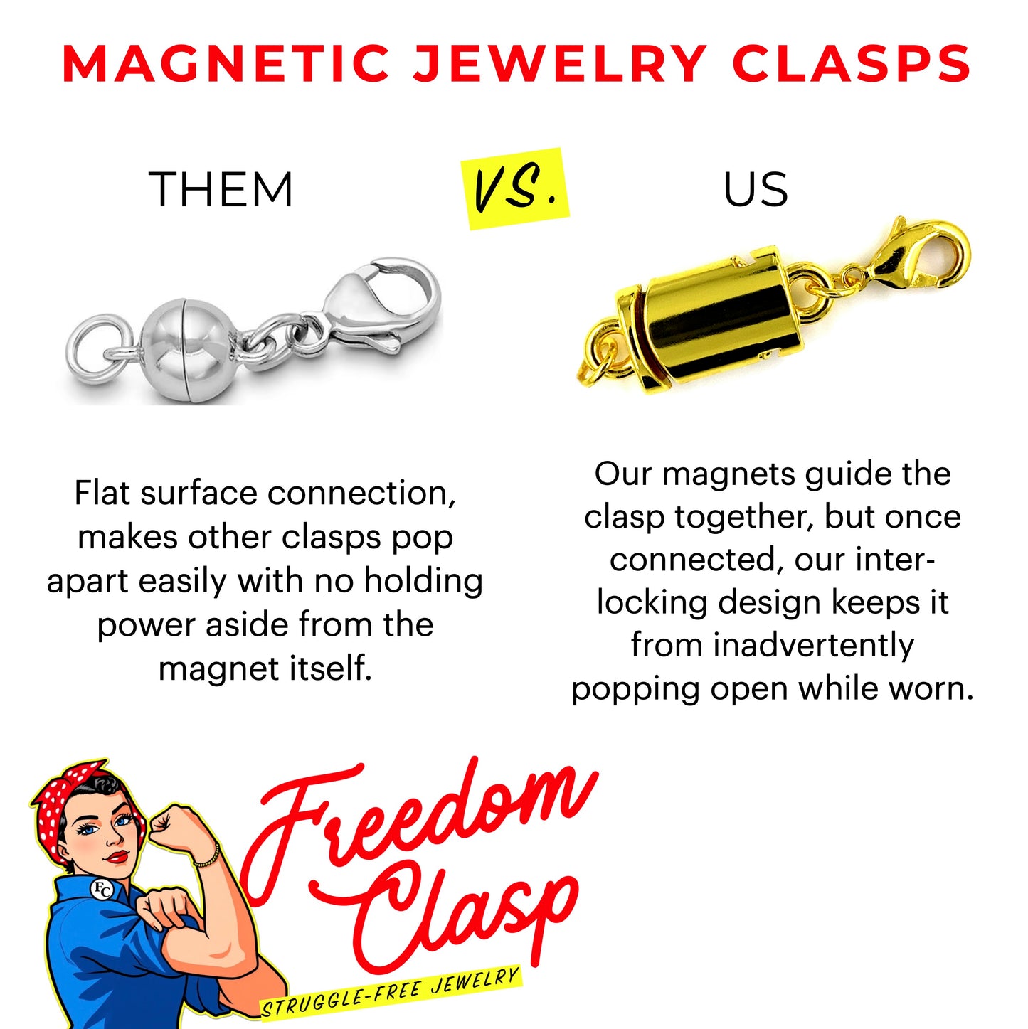 Freedom Clasp Converters MULTI-PACK