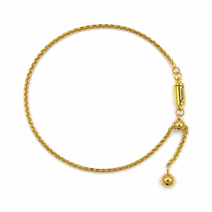 Adjustable Slide Bead Bracelet