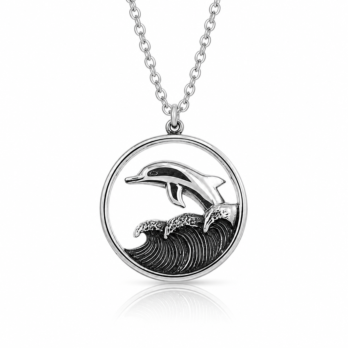 Sterling Silver Dolphin Necklace