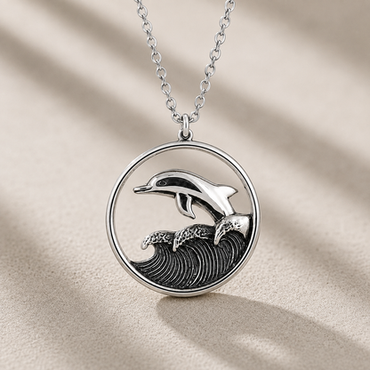Sterling Silver Dolphin Necklace