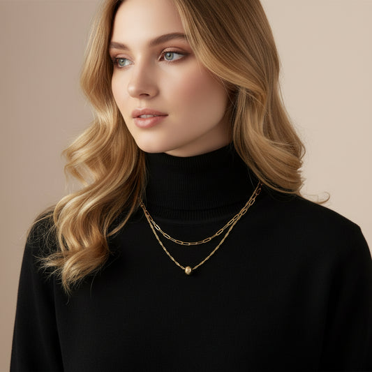 Double Strand Necklace