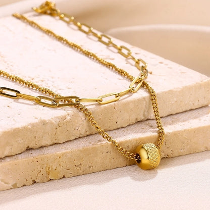 Double Strand Necklace