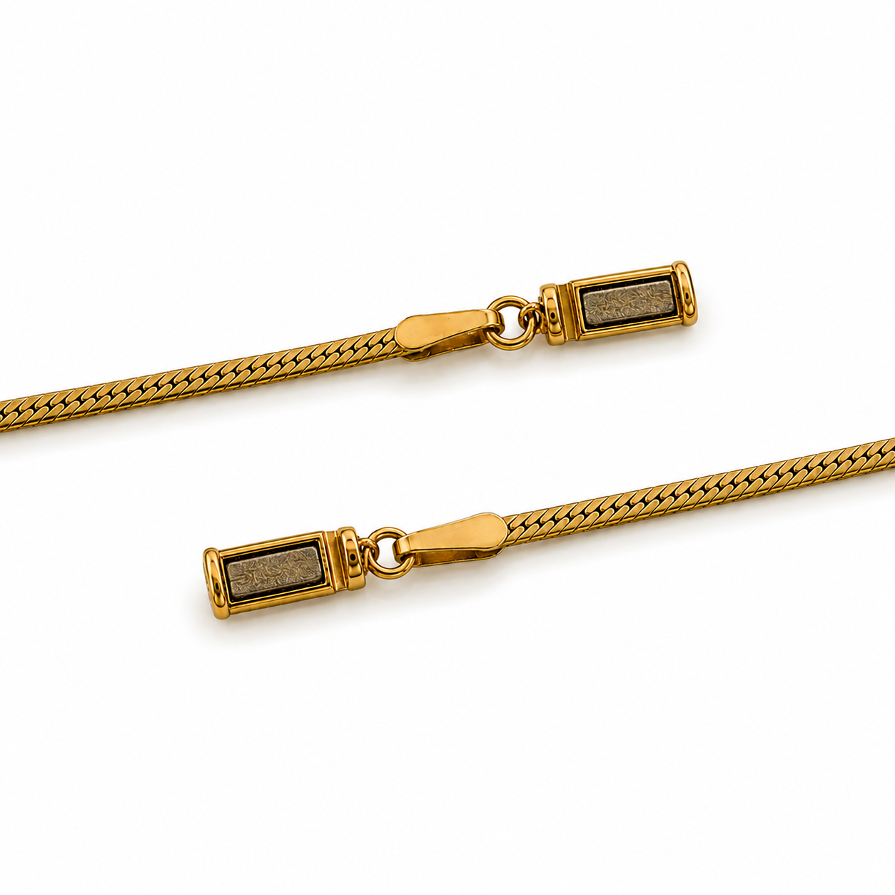 Gold-Filled Herringbone Necklace (1.5MM)