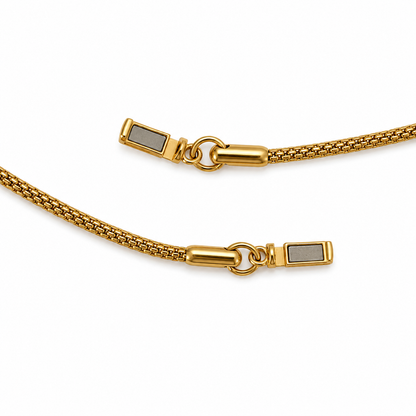 Compass Pendant Necklace with Freedom Clasp