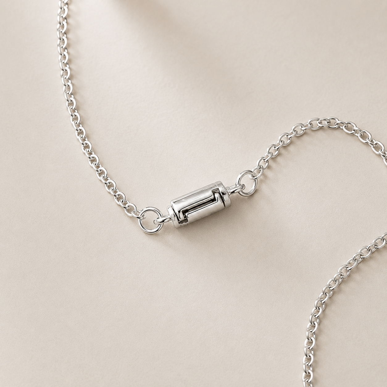 Sterling Silver Whale Tail Necklace