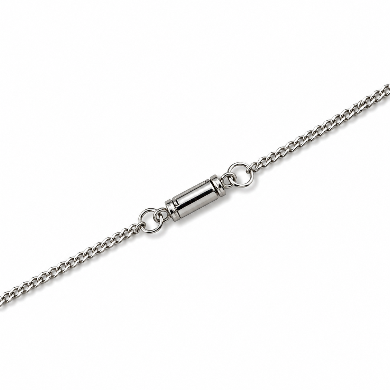 Stainless Steel Sailboat Necklace with Freedom Clasp