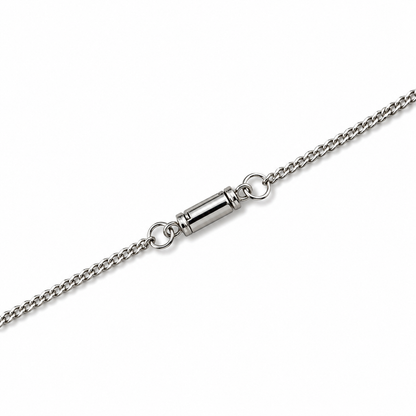 Stainless Steel Sailboat Necklace with Freedom Clasp
