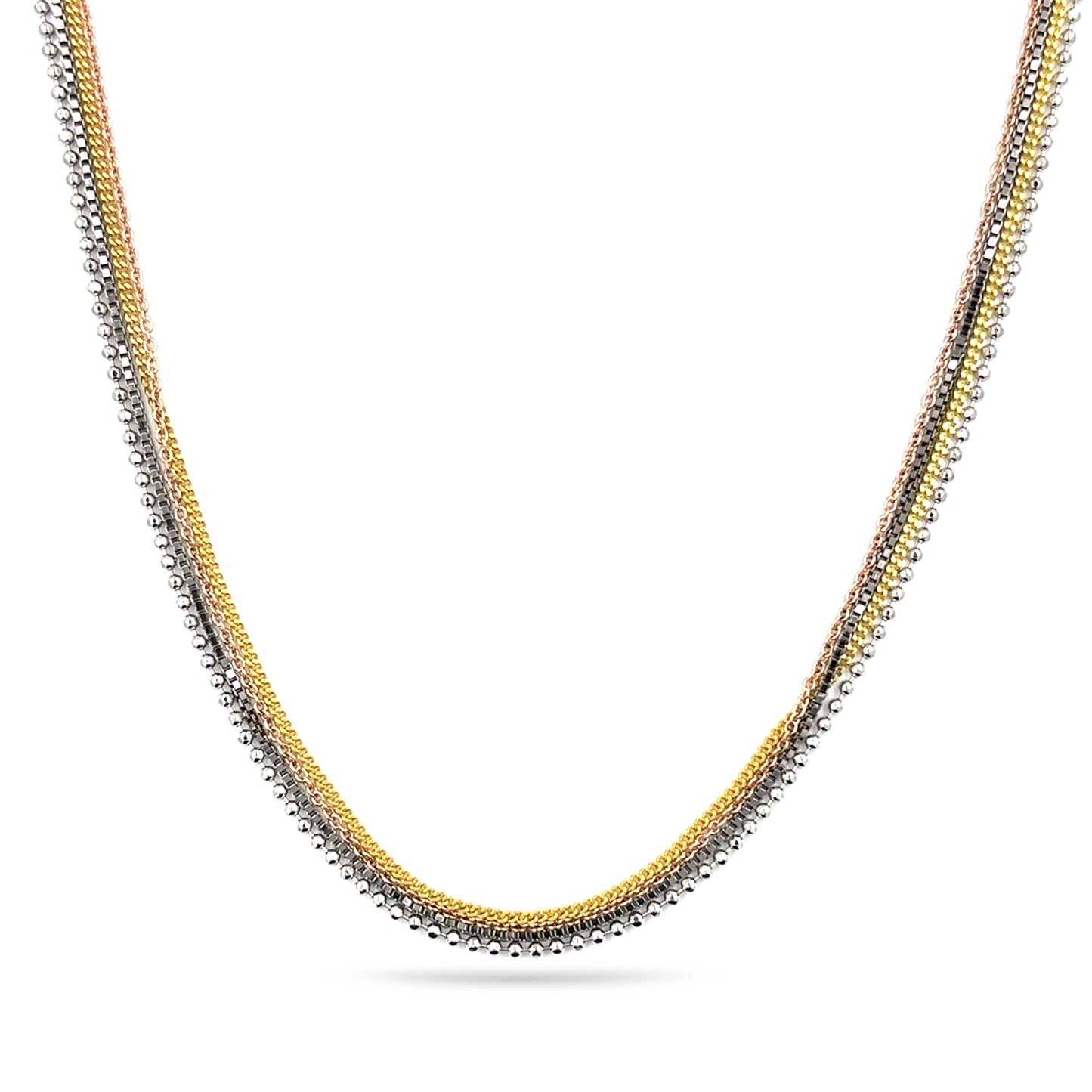 Sterling Silver Multi-Strand Necklace