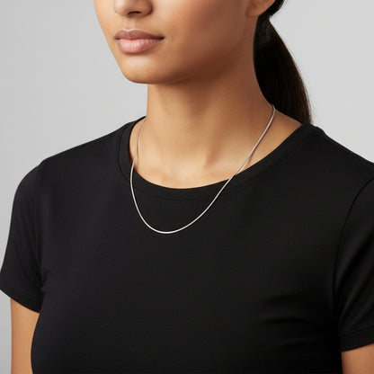 Snake Chain Necklace 2MM