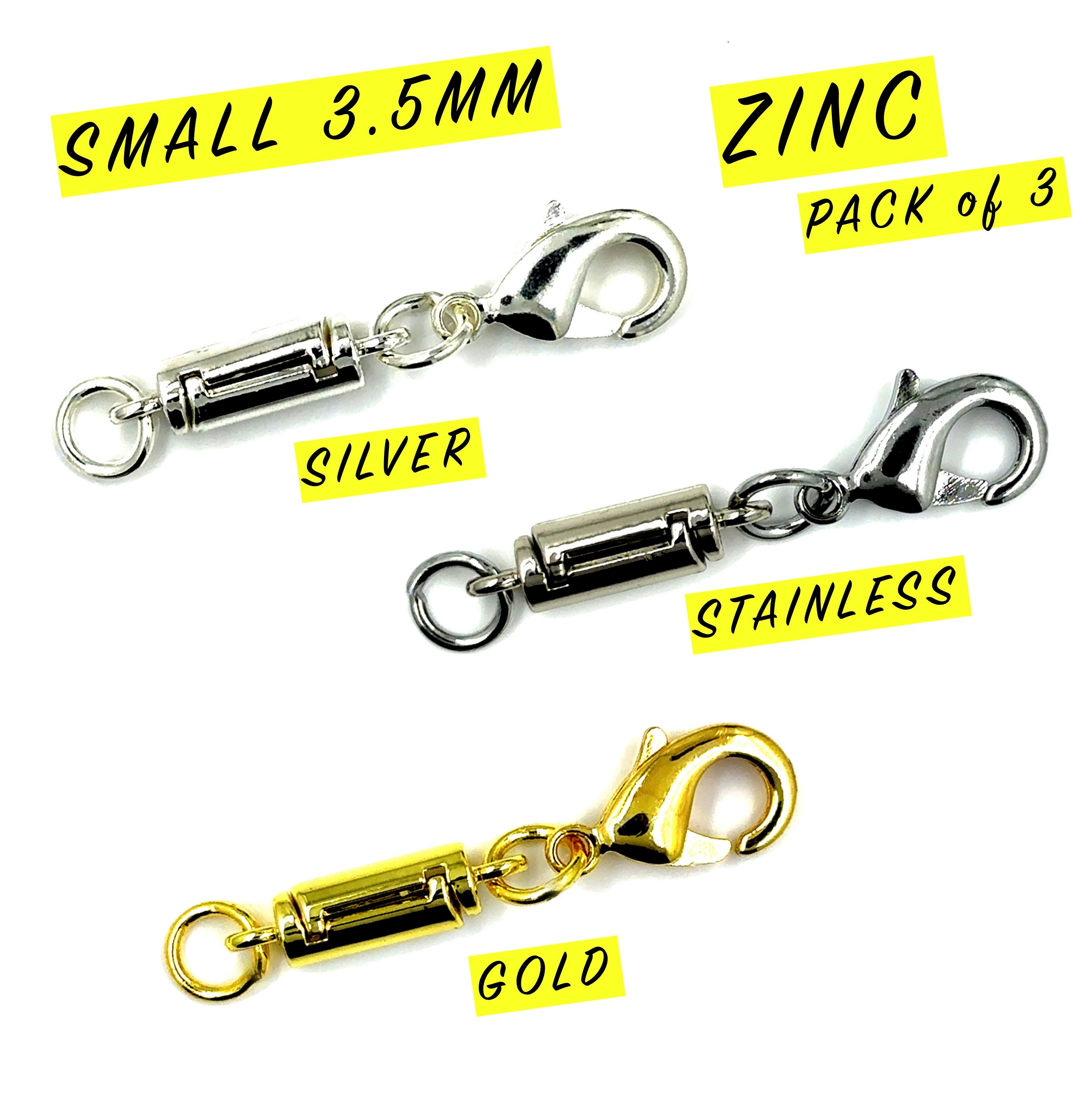 Easy To Use, Secure Magnetic Jewelry Clasp 3.5MM | Freedom Clasp